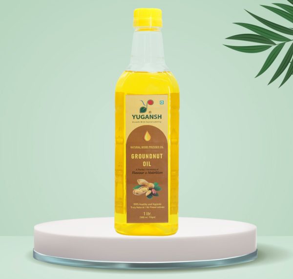 Wood Pressed Groundnut Oil