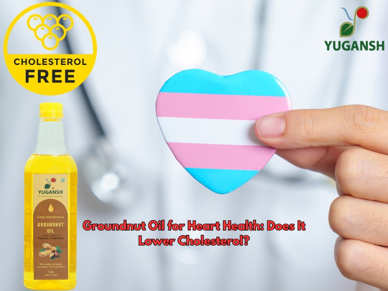 groundnut oil for heart health